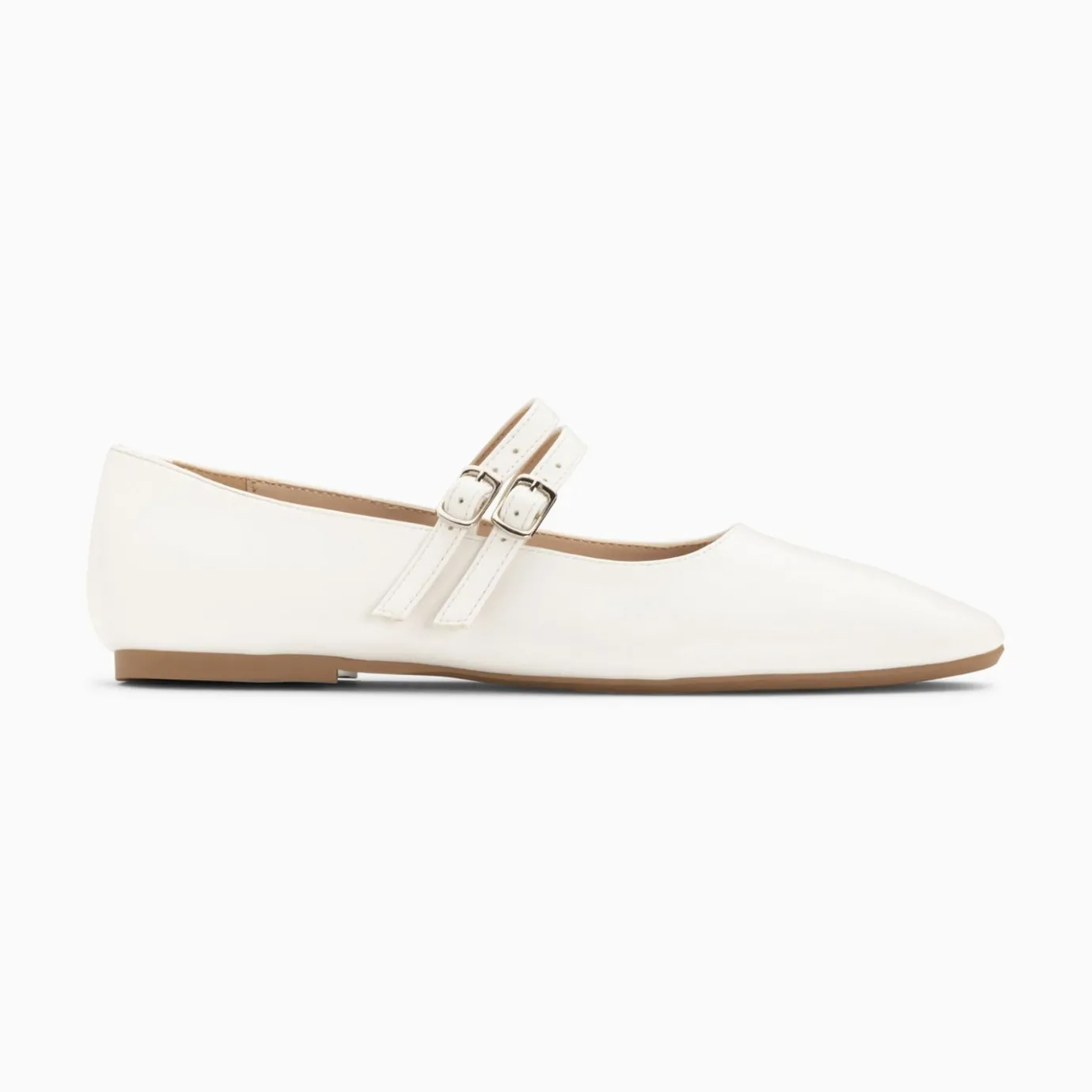 Vanessa Wu Mocassins, Derbies, Ballerines | Ballerines Luce Blanches A Doubles Brides