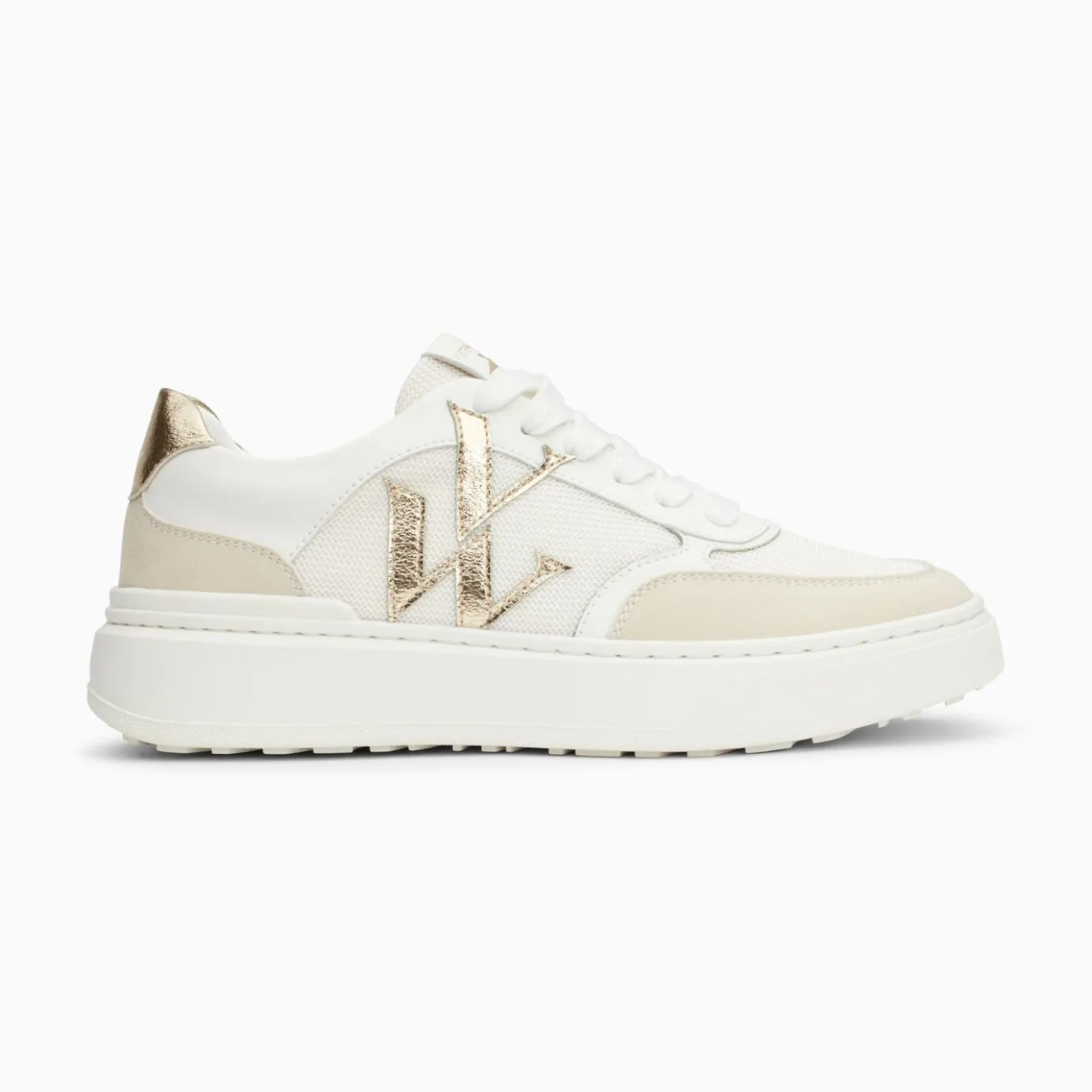 Vanessa Wu Sneakers | Baskets Monogramme Valentine Or