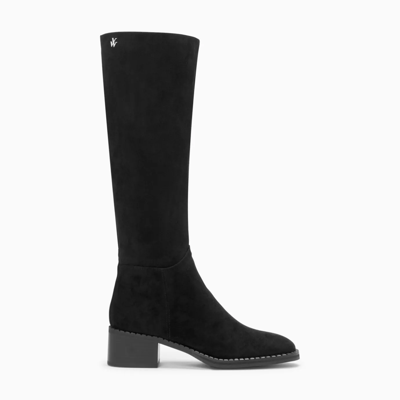 Vanessa Wu Bottes, Cuissardes | Bottes Irina Noires En Suedine