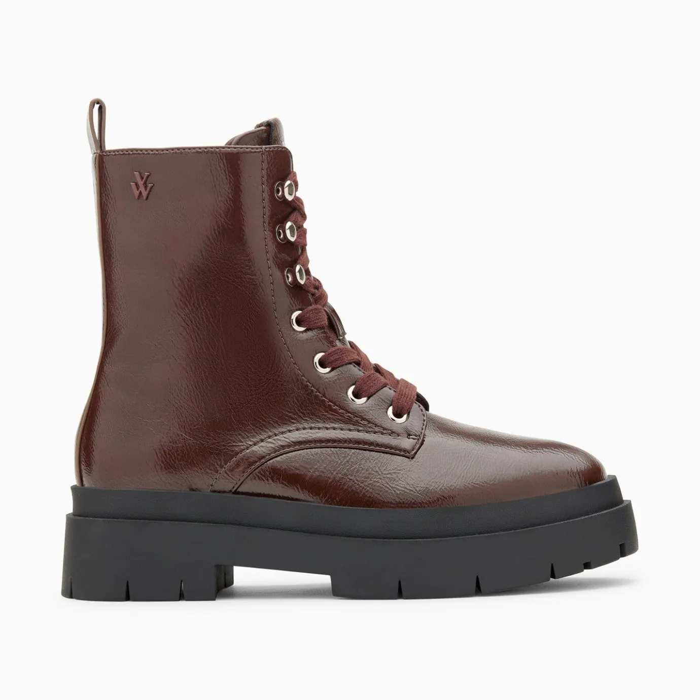 Vanessa Wu Bottines | Bottines Rangers Madison Marron A Plateforme Crantee