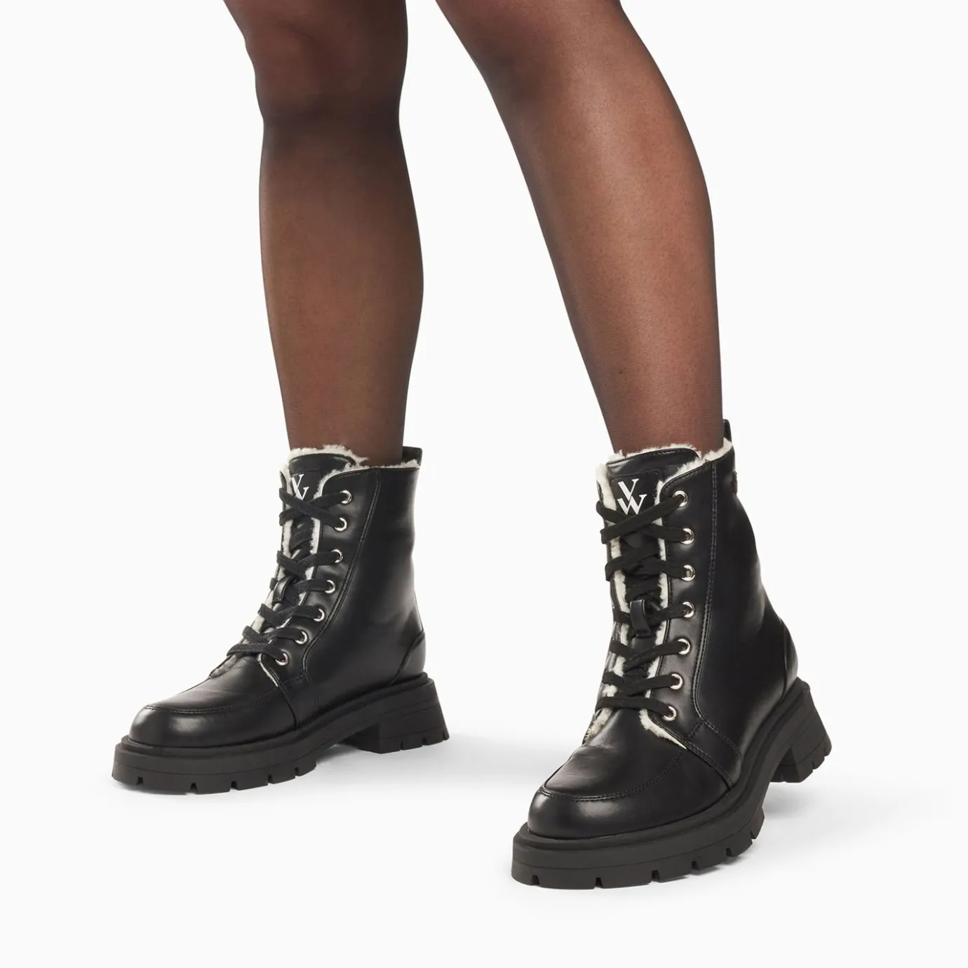 Vanessa Wu Bottines | Bottines Rangers Sally Noires