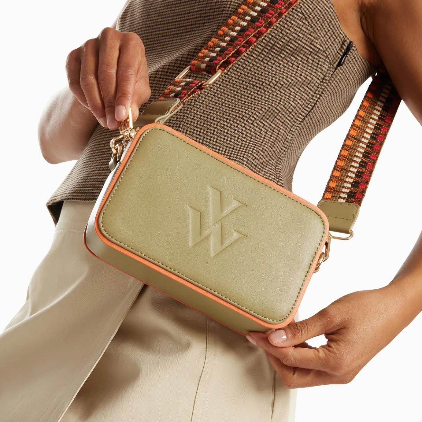 Vanessa Wu Sacs | Sac Trotteur Ilona Kaki